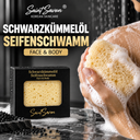 Savon ÉPONGE-LOOFAH - Huile de cumin noir