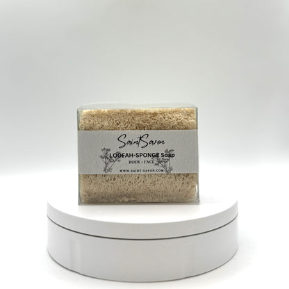 LOOFAH-SPONGE Soap - Schwarzkümmel Öl