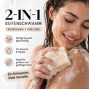 Ensemble d'éponges à savon 